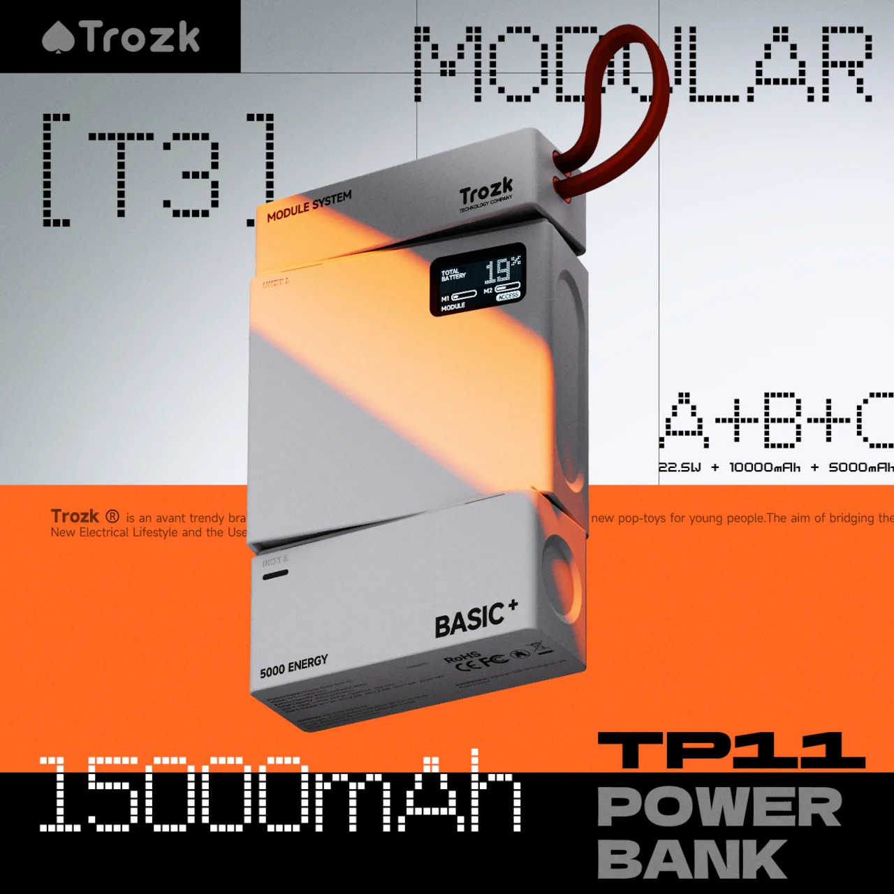 Trozk T3 - pojemność