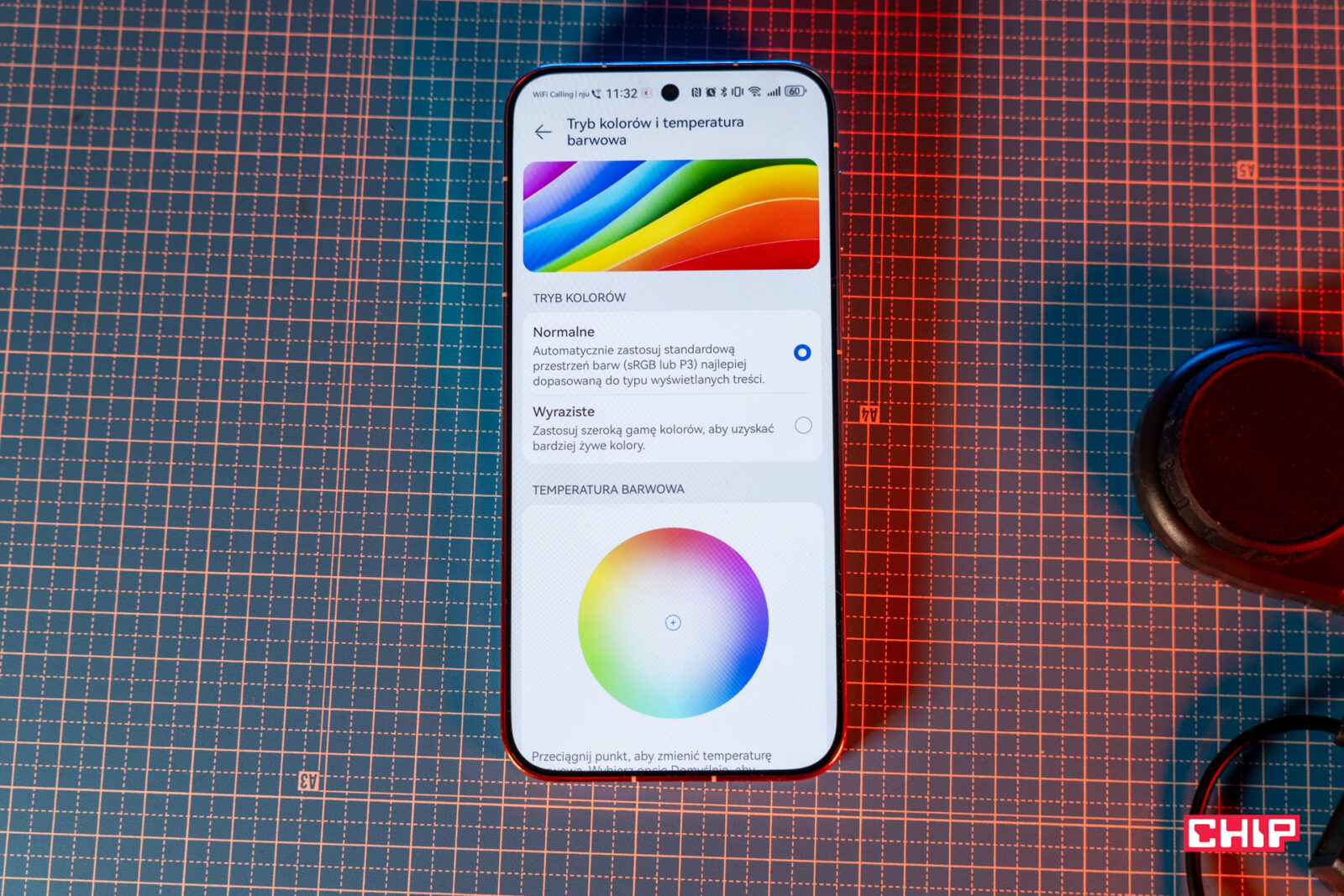 Ustawienia wyświetlacza Huawei Pura 90s Pro Max