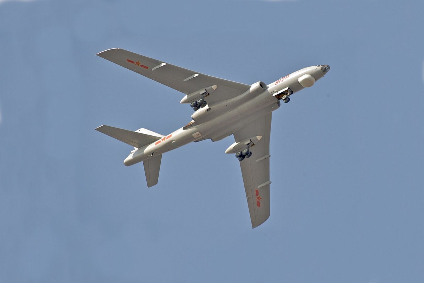 China put a strategical  payload on a bomber. The H-6N got a immense  rocket as part of the atomic  triad
