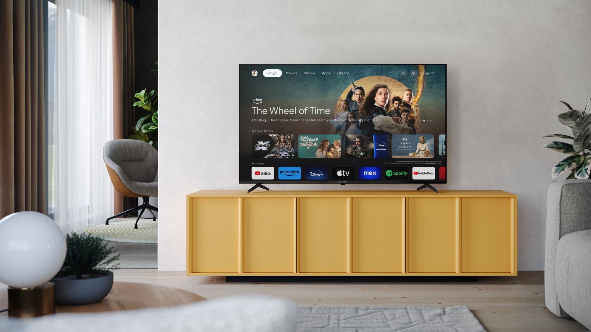 Ktoś tu zapomniał, iż robi telewizory, a nie samochody. Elektryk Sharpa zamienia podróż w seans