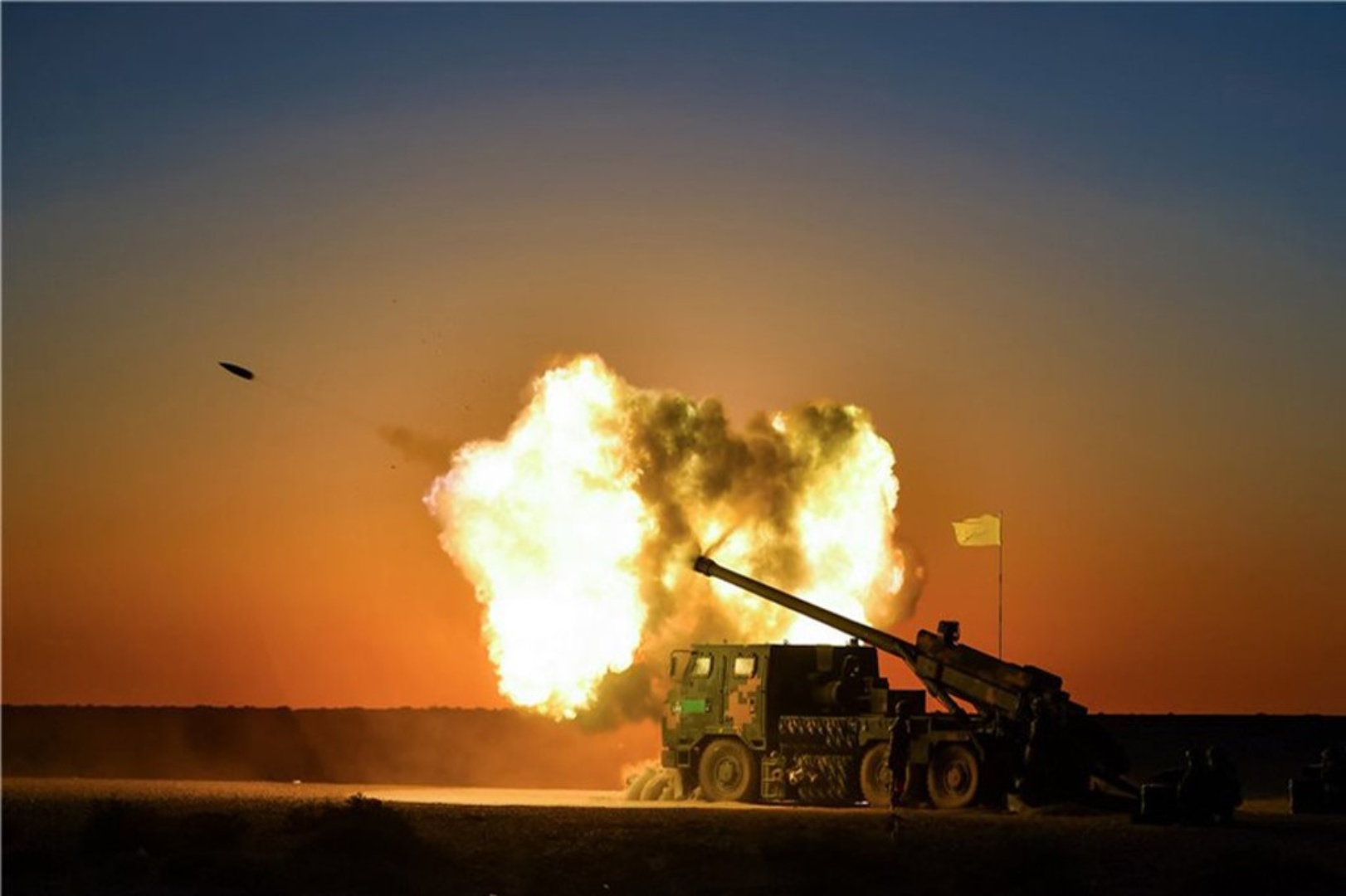 The explosions echoed in the mountains. China has no intention of stopping.