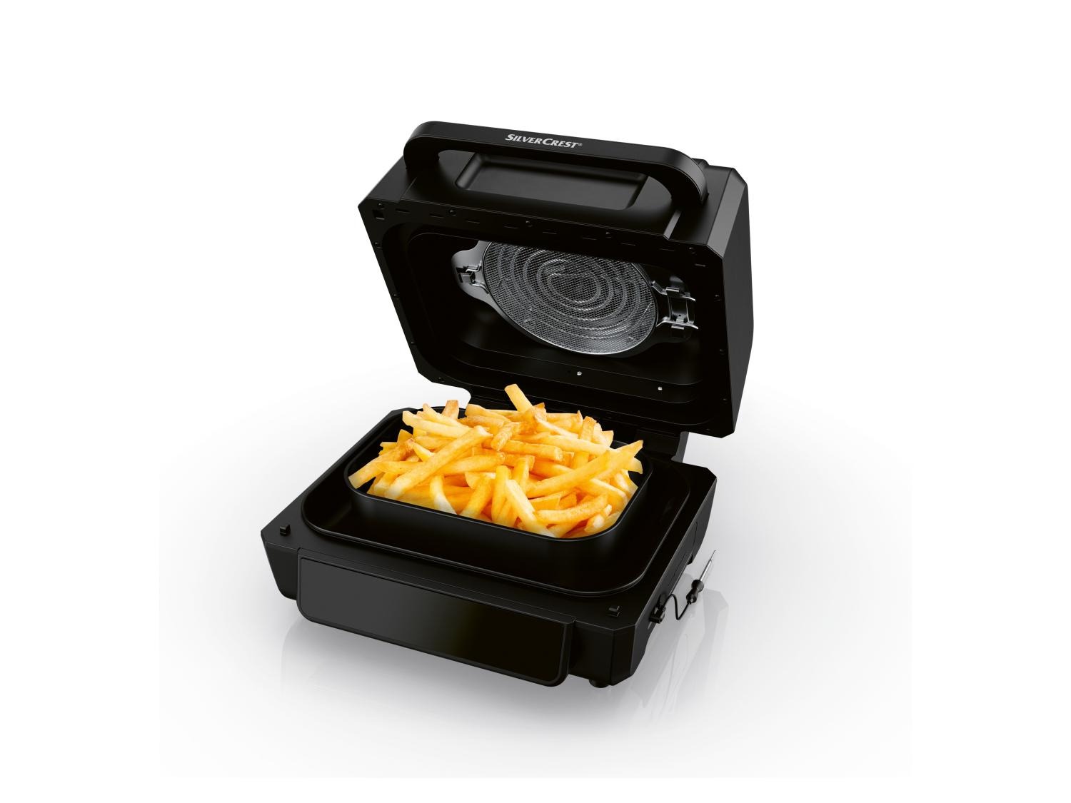 Air Fryer czy grill? Silvercrest SHFG 2460 A1 łączy obie funkcje, a do tego jest nieprzyzwoicie tani.