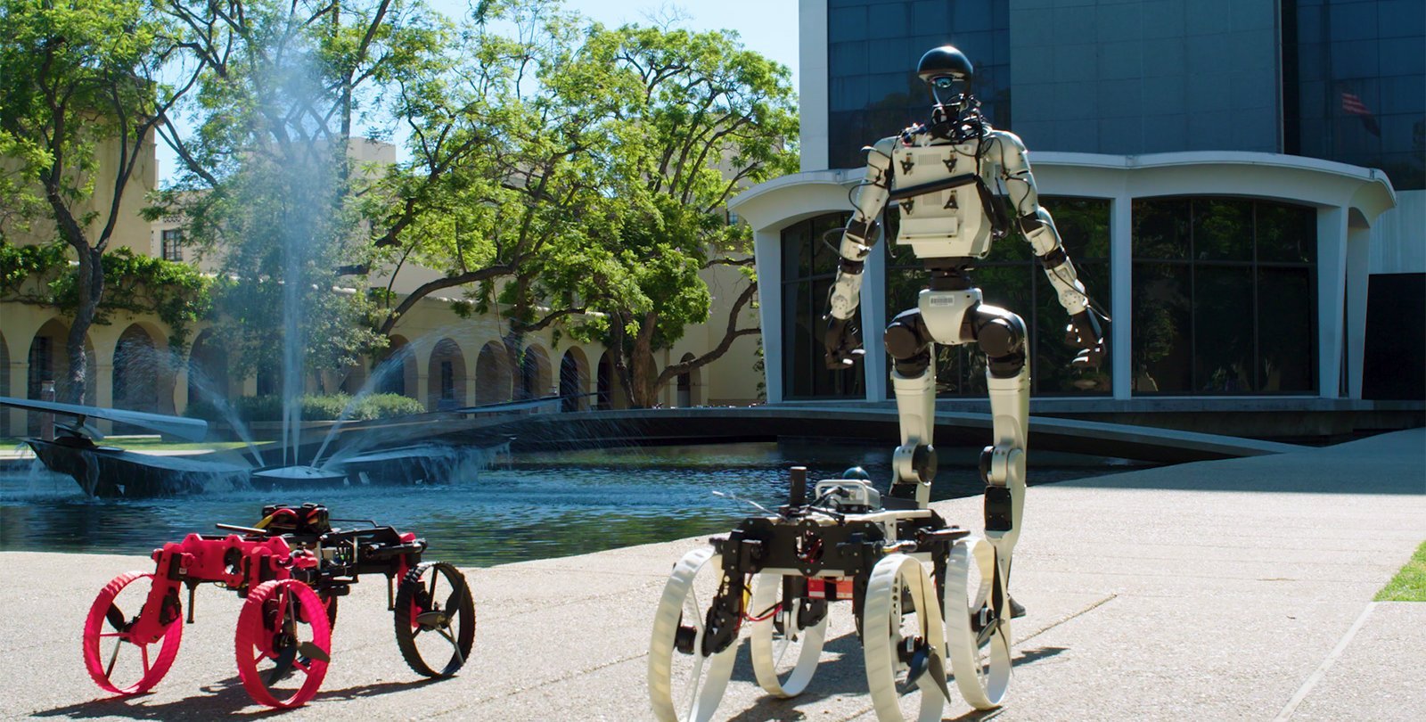Robot i dron działają jak jeden organizm. To może być symbioza doskonała
