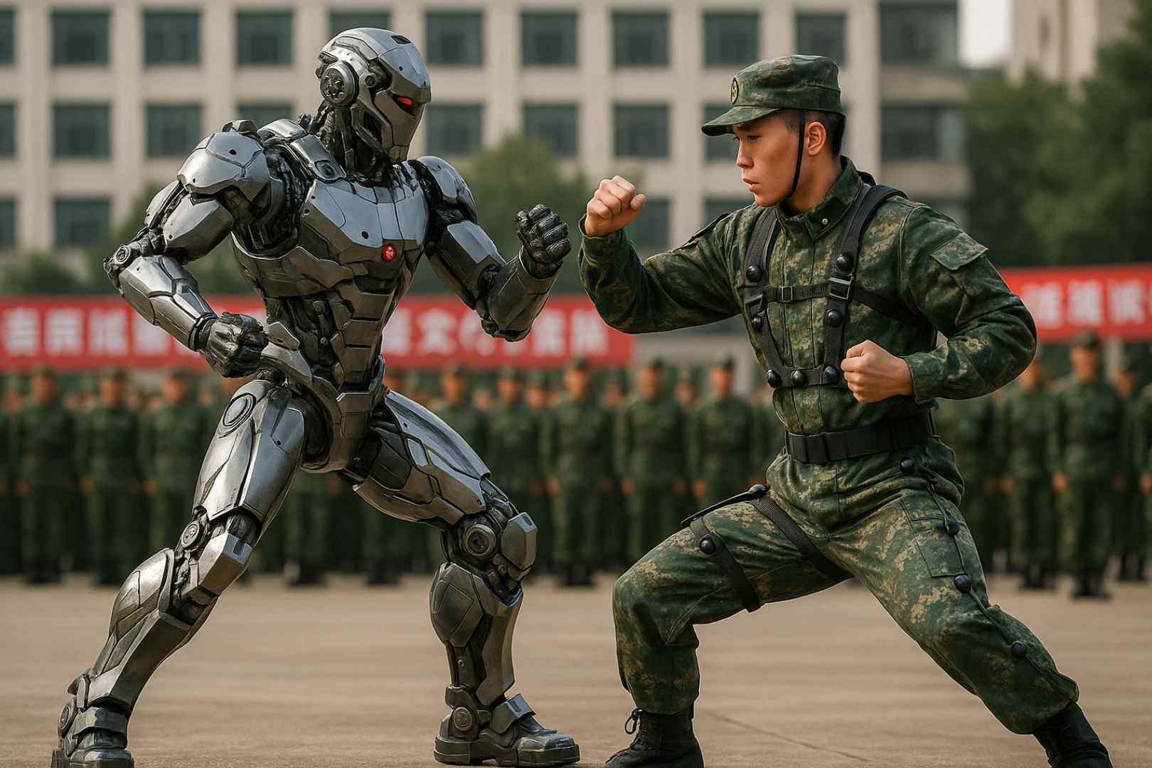 Chiny zrobiły swojego Terminatora. Pierwszy taki żołnierz-robot zadaje arcyważne pytanie