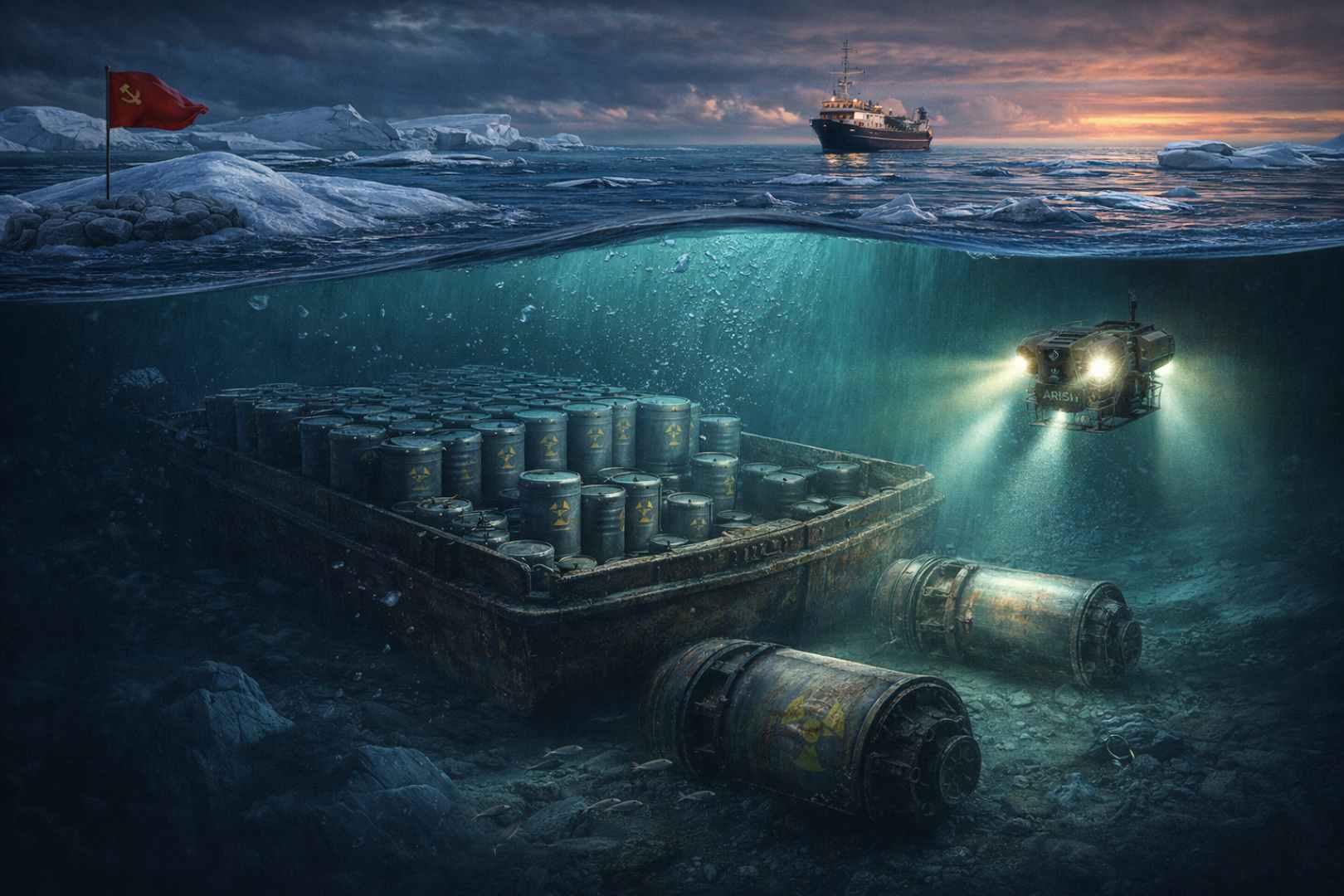 Mapa milczała, Geiger krzyczał. Odnaleźli niepokojące sekrety ZSRR w Arktyce