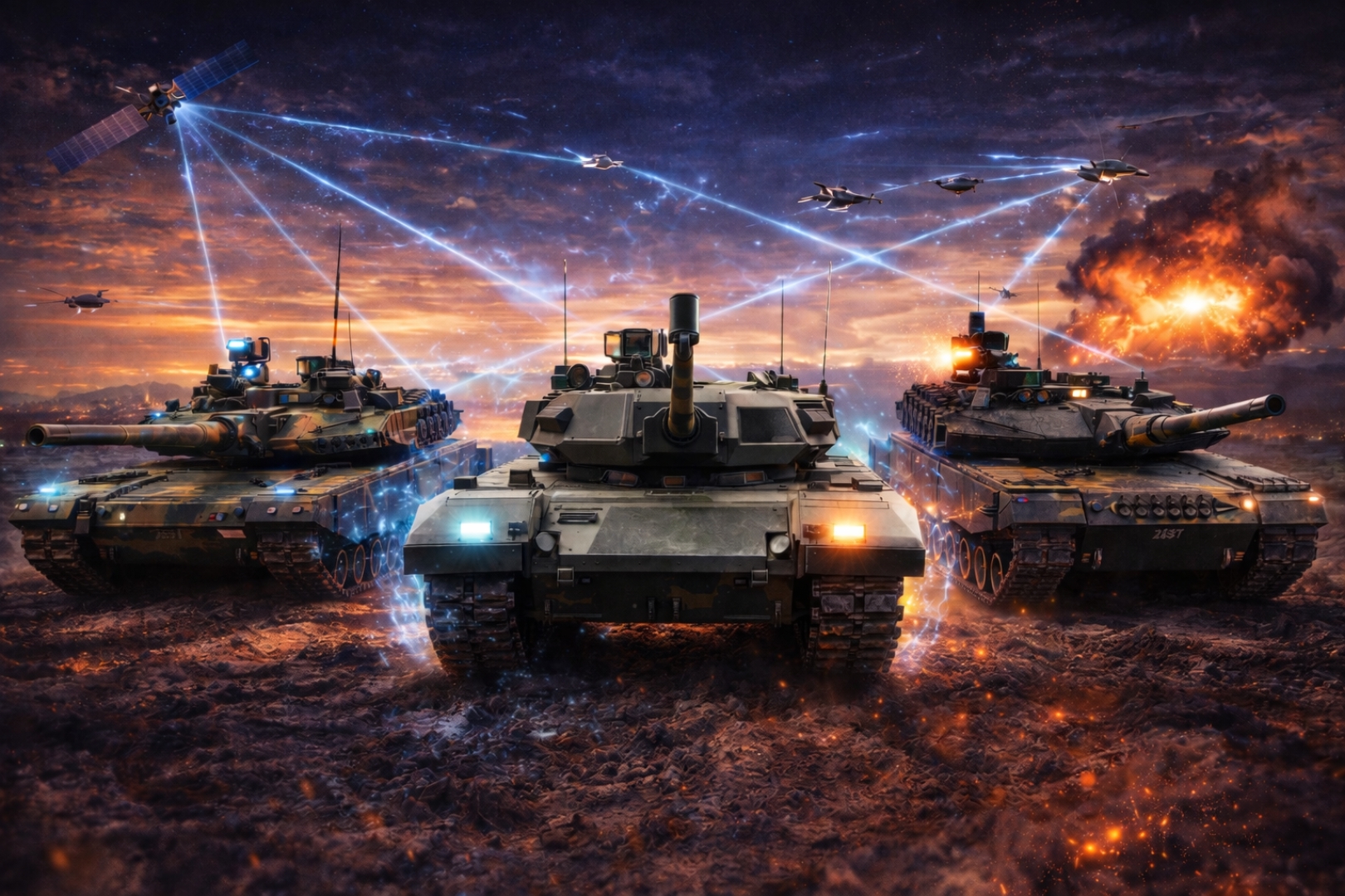 Od K2 Black Panther po T-14 Armata. Co wyróżnia czołgi 4 i 4+ generacji?