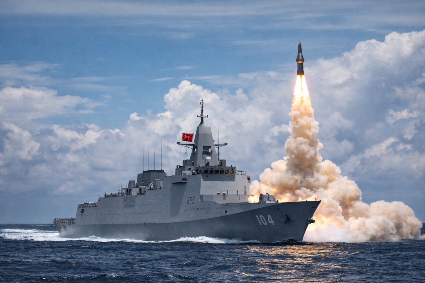 Koniec spekulacji i tajemnic. Nagranie pokazało, jak niszczyciel wystrzelił superbroń