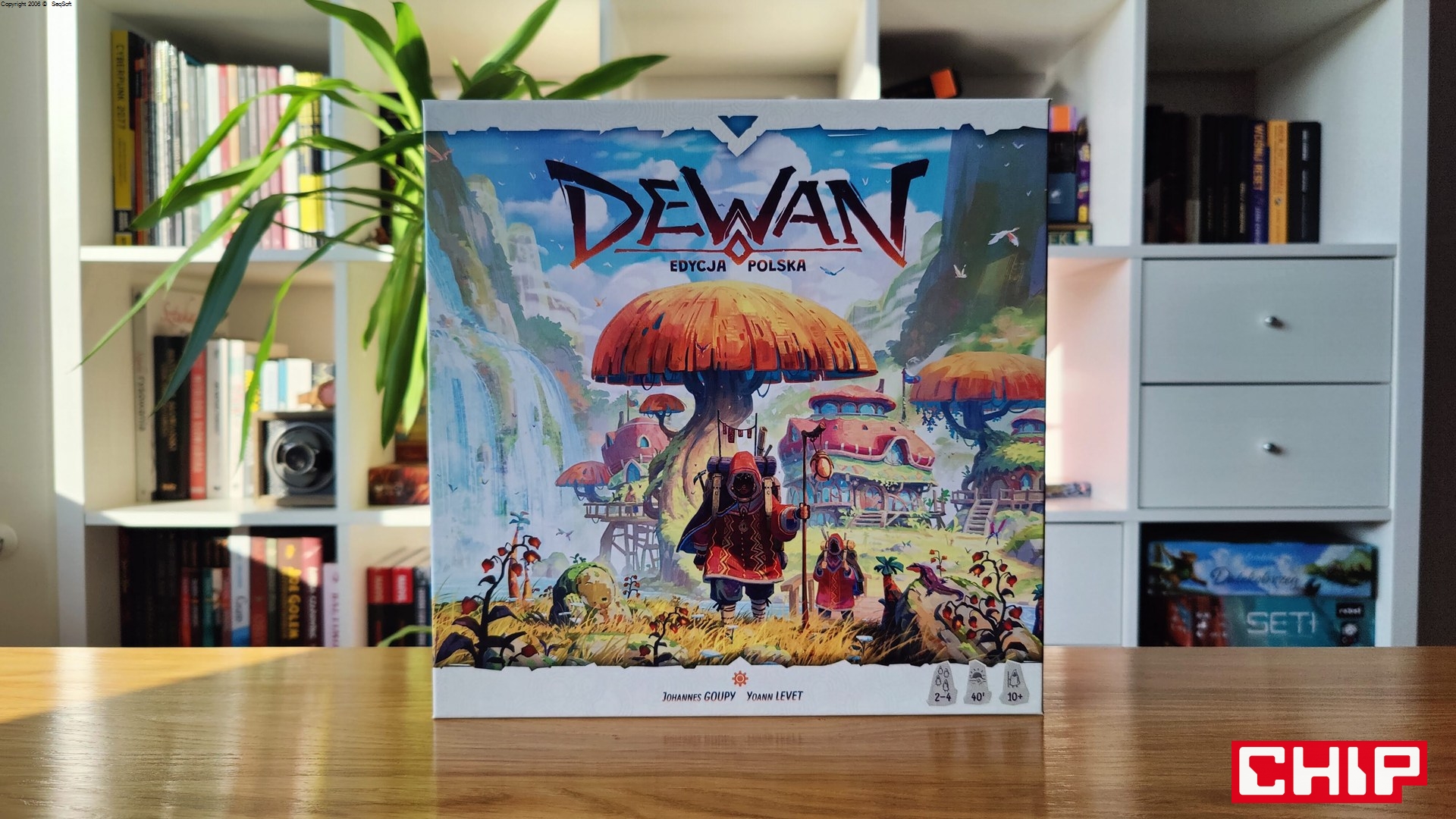 Recenzja gry planszowej Dewan. Przyjemna strategia, która cieszy oko i mózg