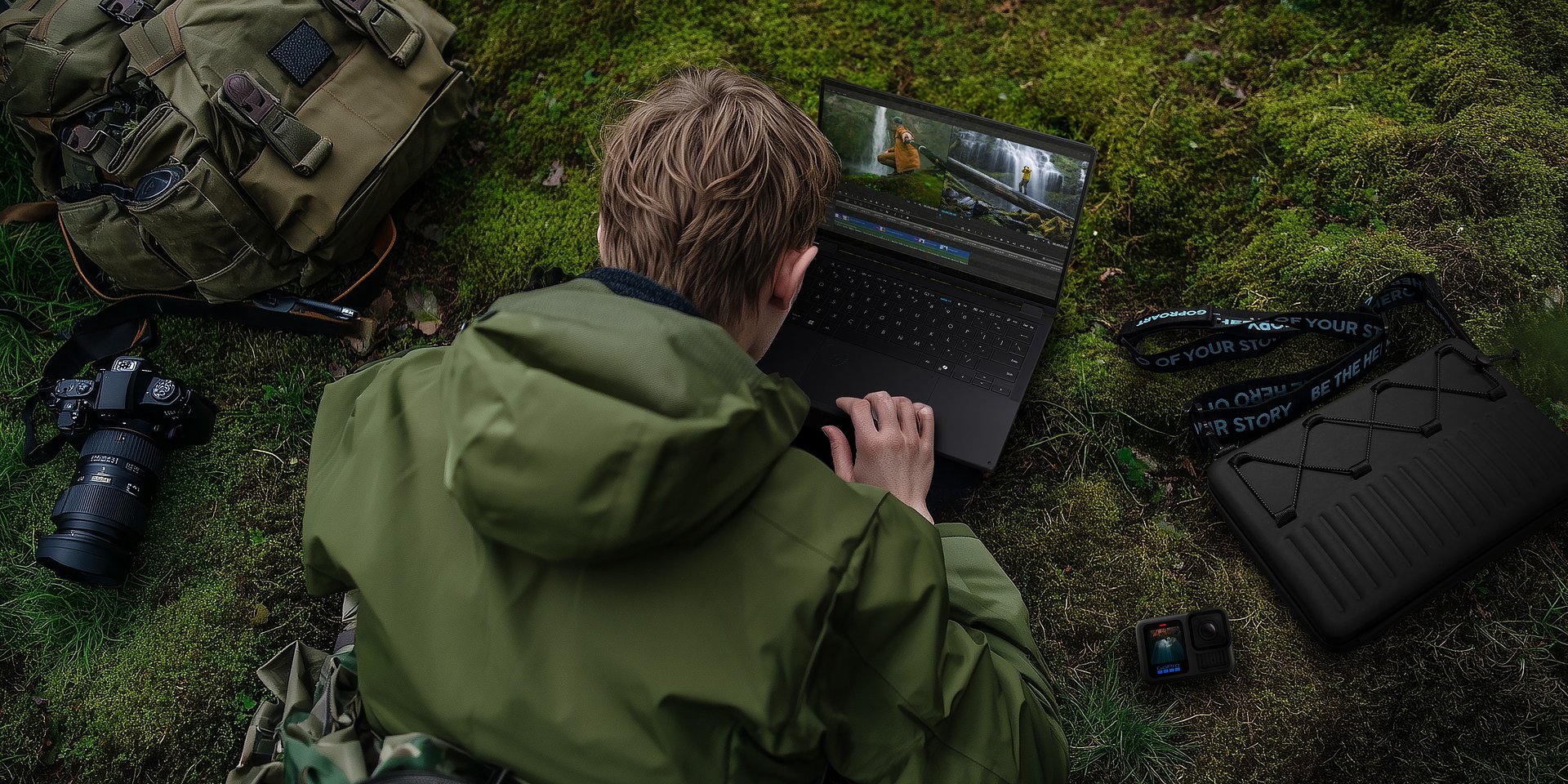 Gdyby montaż miał tryb sportowy. ASUS pokazał laptop, który zakłada, iż nie masz biurka