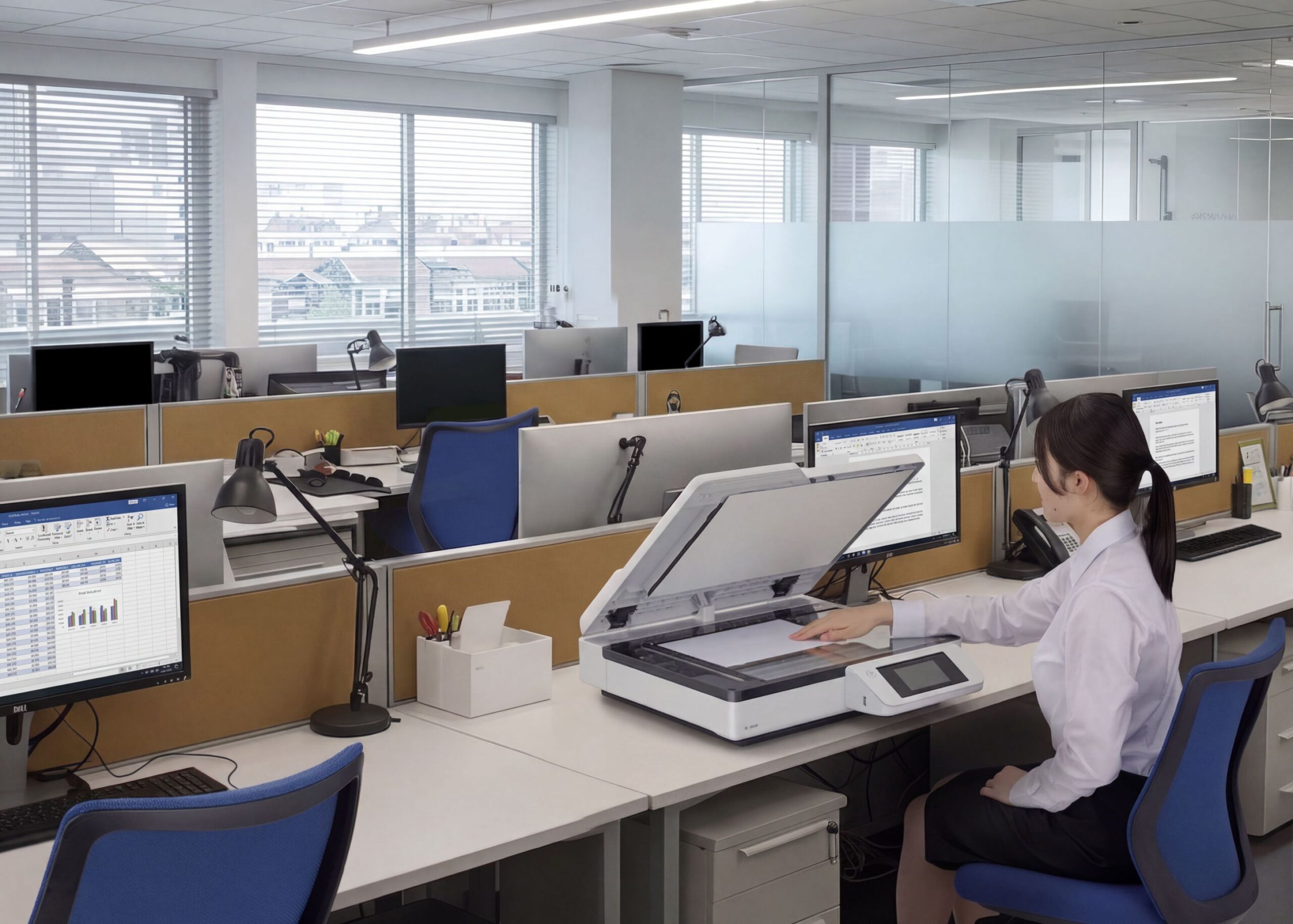 Papier nie chce umrzeć. Epson pokazuje sprzęt dla firm żyjących między segregatorem a chmurą
