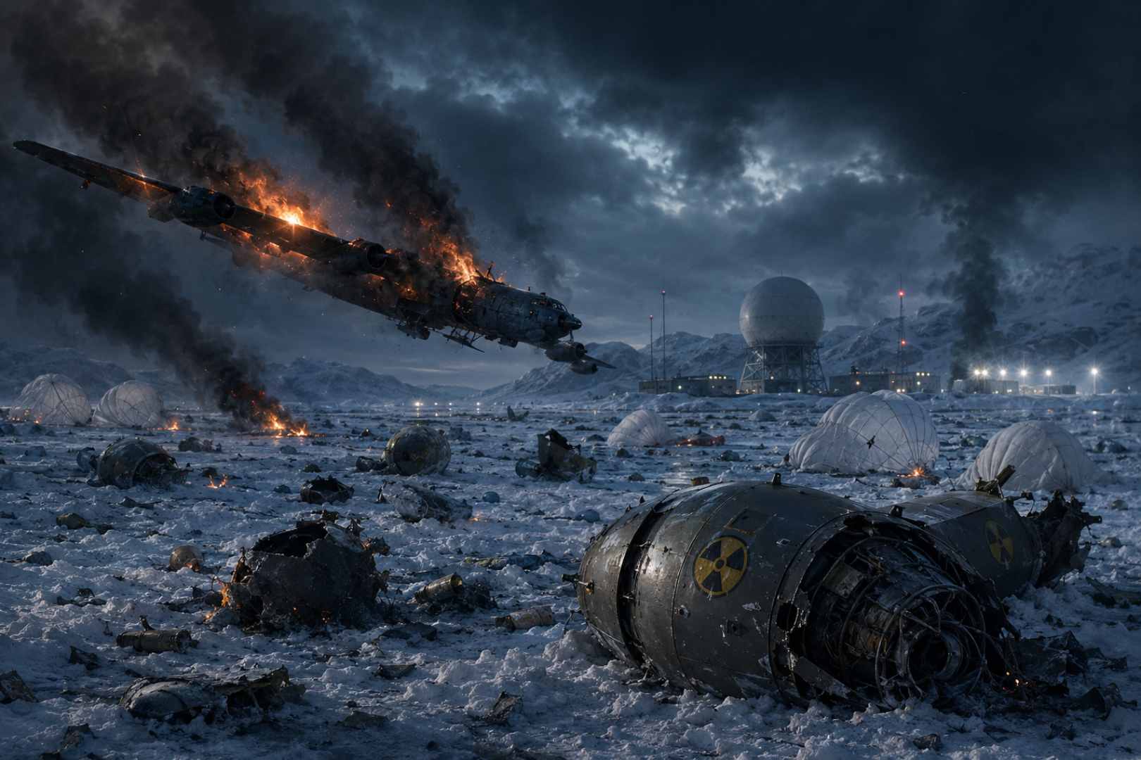 Cztery bomby wodorowe runęły na arktyczny lód. Co pogrzebało tajną operację atomową USA?
