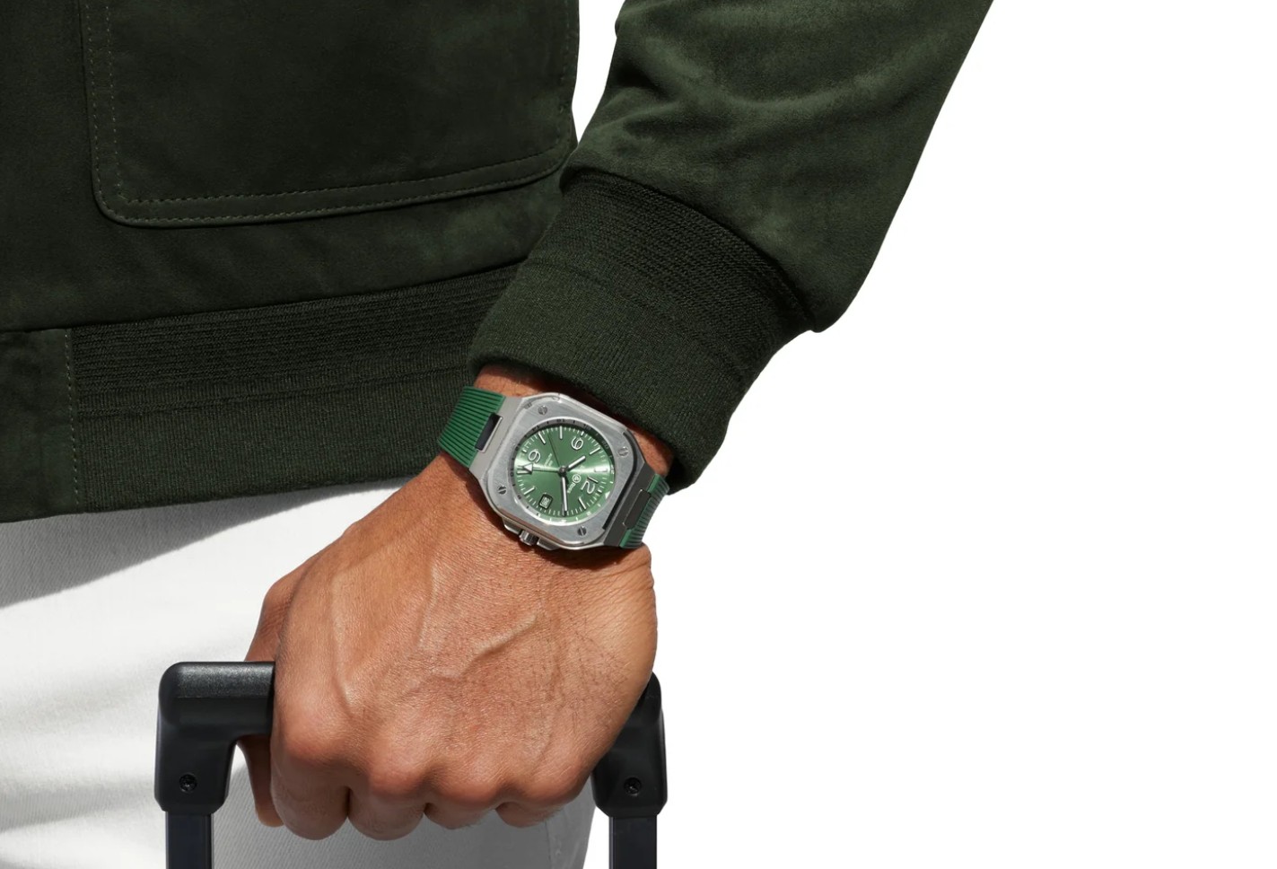 Kwadratowa ikona od Bell & Ross wreszcie w soczystej zieleni. Wygląda genialnie, ale czy to wystarczy?