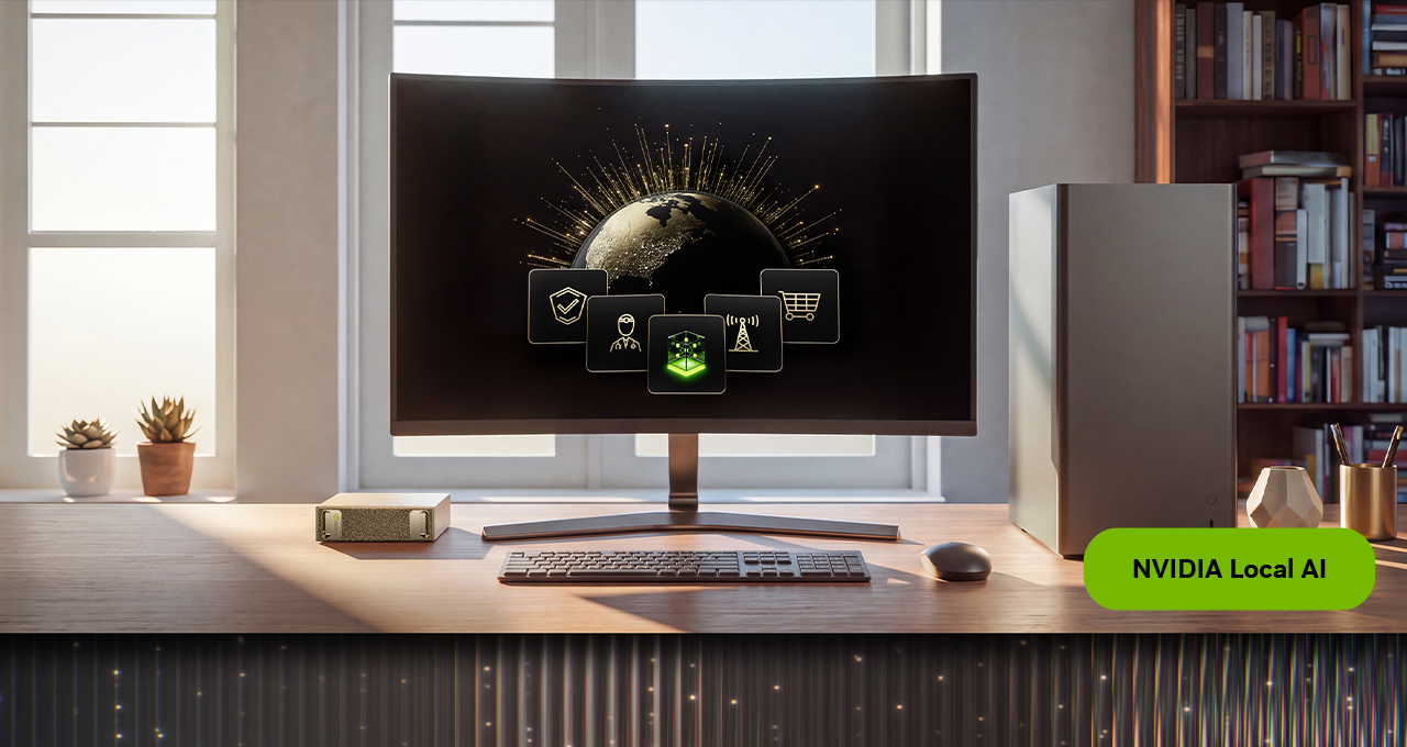 NVIDIA zamienia biurko w małe centrum obliczeniowe. Tak ma wyglądać lokalne AI