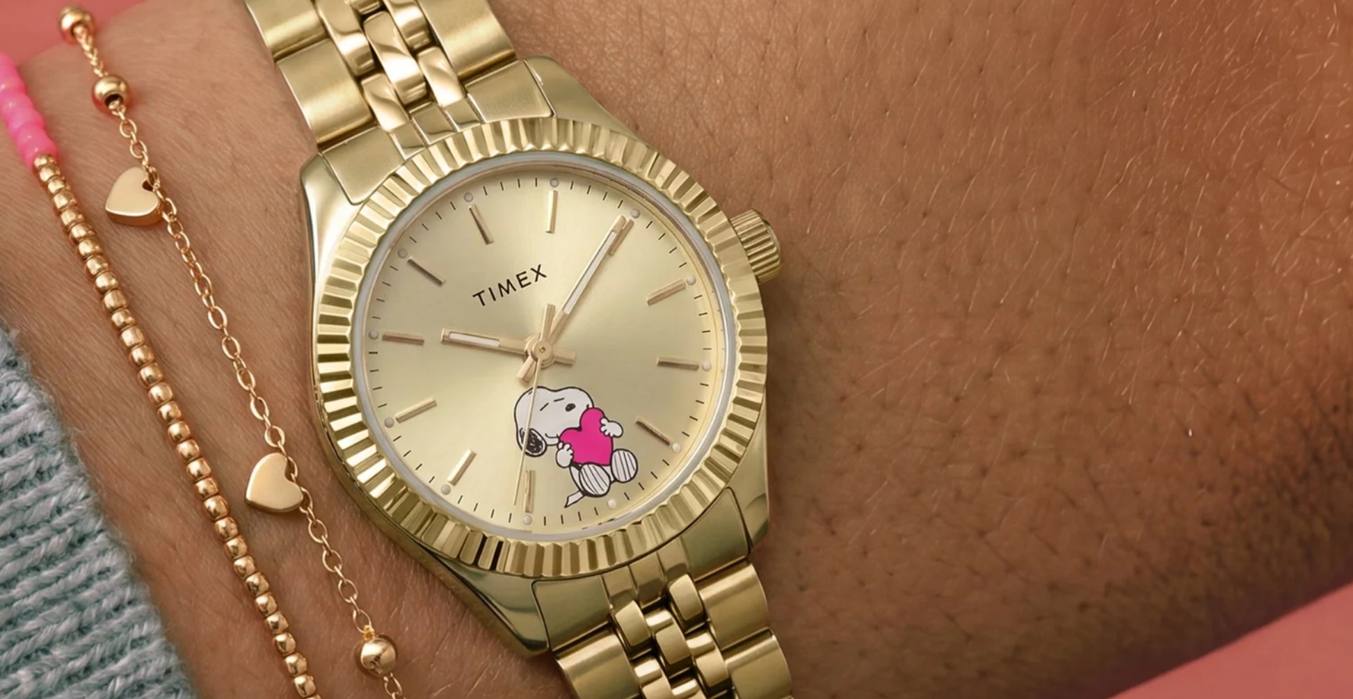 Snoopy i serce na tarczy. Timex wypuszcza uroczy zegarek, który natychmiast skradnie serca fanów