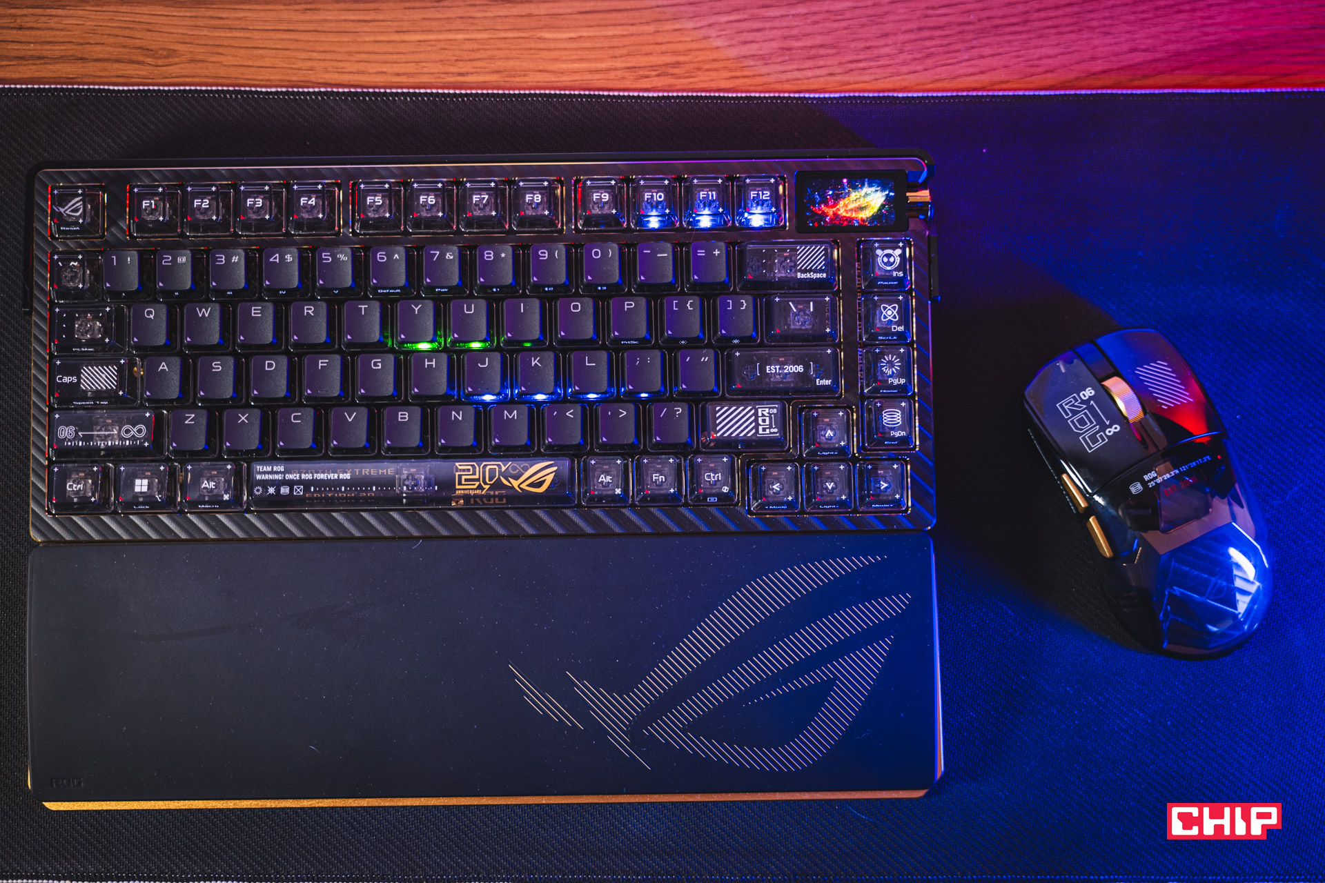 Pokazujemy wyjątkowe akcesoria ASUS ROG. Urodziny na złoto.